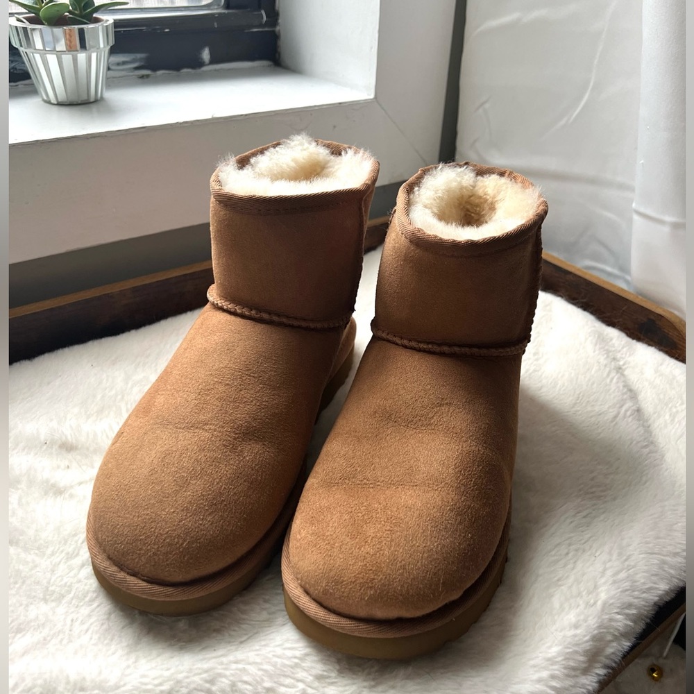 COPY - UGG Classic Mini II Boots in Chestnut